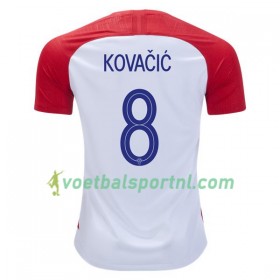 Kroatië Kovacic 8 Thuis Shirt WK voetbal 2018